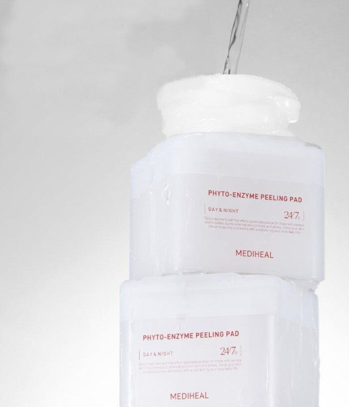 MEDIHEAL Phyto-Enzyme Keratin Peeling Pads 90 Pads 200ml / Refill 90Pads - EmpressKorea