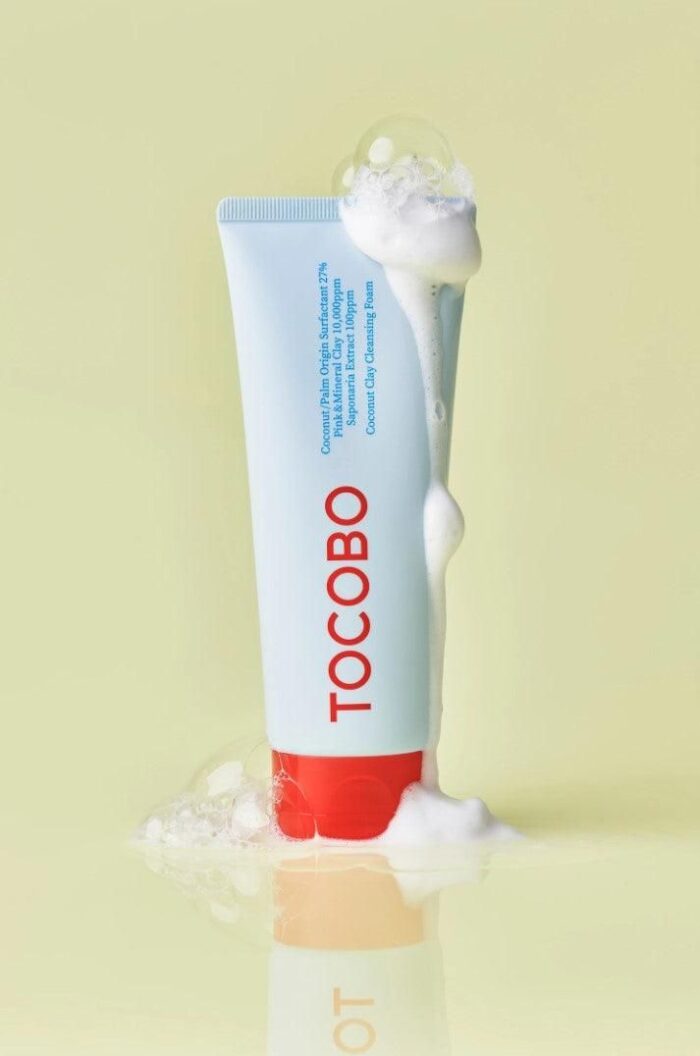 TOCOBO Coconut Clay Cleansing Foam 150ml - EmpressKorea