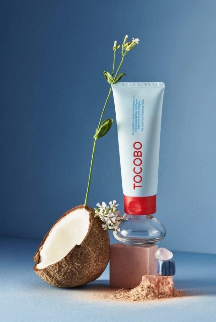 TOCOBO Coconut Clay Cleansing Foam 150ml - EmpressKorea