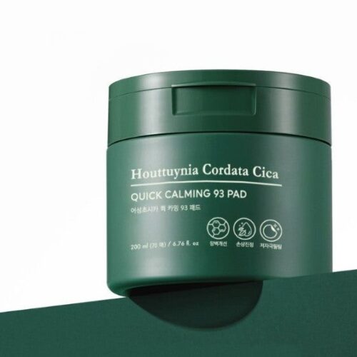 TONYMOLY Houttuynia Cordata Cica Quick Calming 93 Pad 200ml 70pads - EmpressKorea