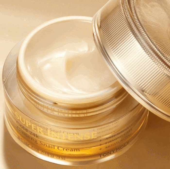 TONYMOLY Super Intense Gold 24K Ginseng Snail Cream 50ml - EmpressKorea