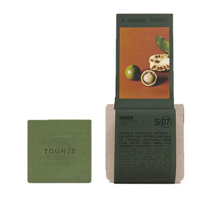 TOUN28 Facial Bar Soap (problem skin) S7 Noni + Tamanu 100g - EmpressKorea