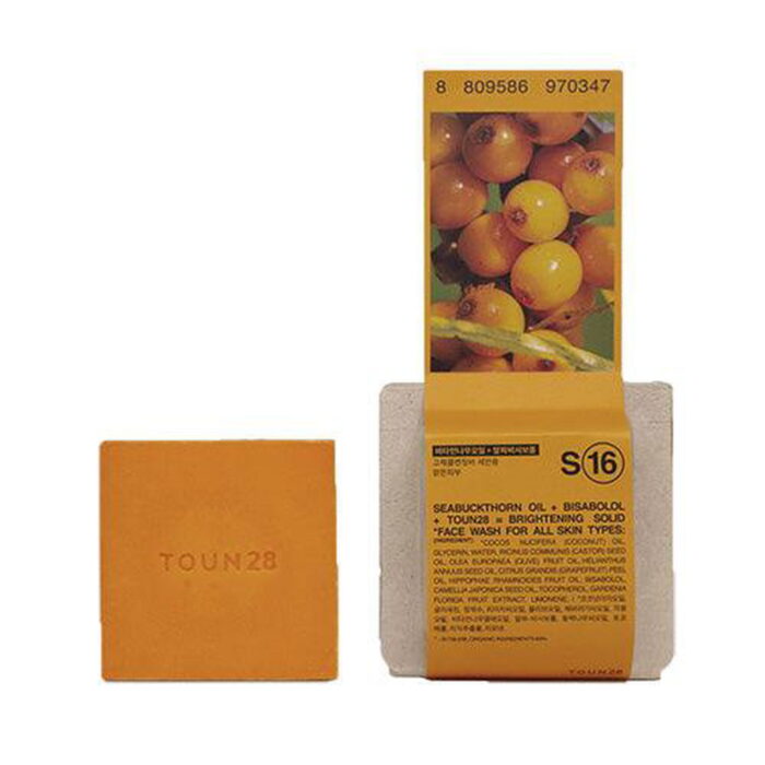 TOUN28 Facial Bar Soap (remove makeup) S16 Vitamin Tree Oil 100g - EmpressKorea
