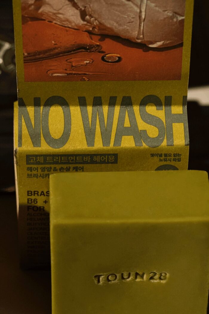 TOUN28 NO WASH SOLID TREATMENT BAR FOR HAIR-DAMAGED 80g - EmpressKorea