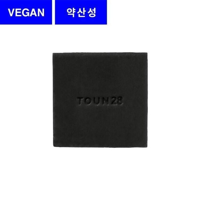 TOUN28 Shampoo Bar  S21 Black Bean+Charcoal 100g - EmpressKorea