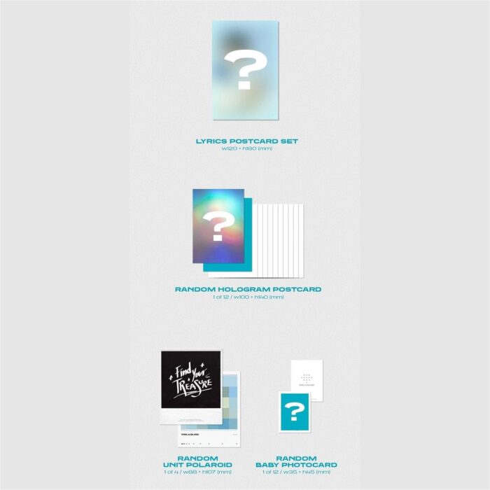 TREASURE - 1st Album - THE FIRST STEP: TREASURE EFFECT - EmpressKorea