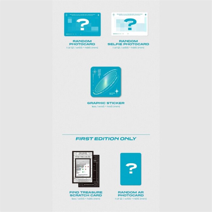 TREASURE - 1st Album - THE FIRST STEP: TREASURE EFFECT - EmpressKorea