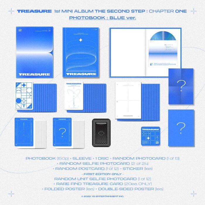 TREASURE - 1st Mini Album - The Second Step: Chapter One (Photobook Ver.) - EmpressKorea