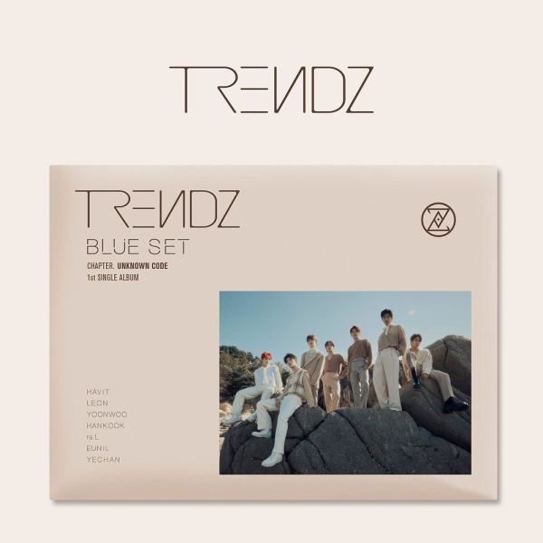 TRENDZ - 1st Single Album: BLUE SET Chapter. UNKNOWN CODE - EmpressKorea
