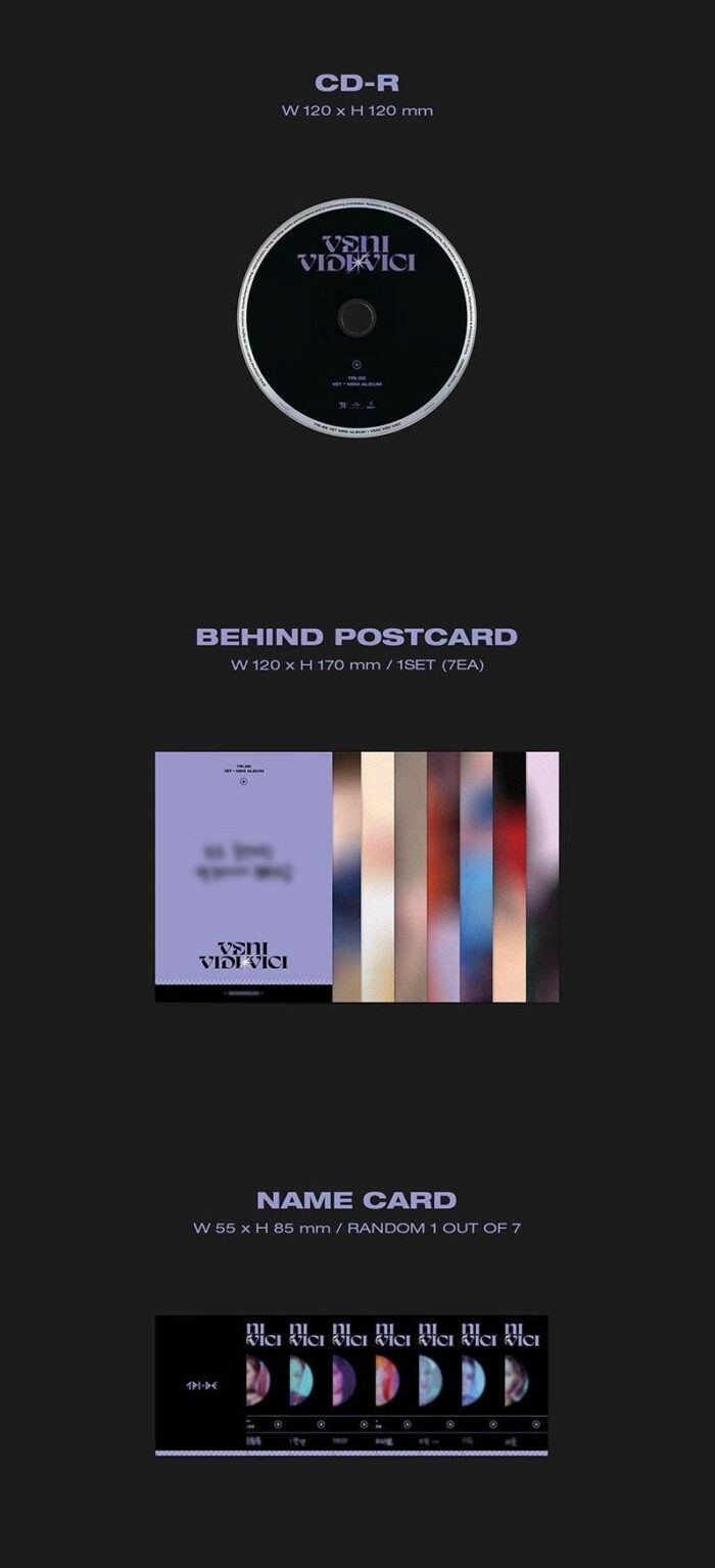 TRI.BE - 1st Mini Album: VENI VIDI VICI - EmpressKorea