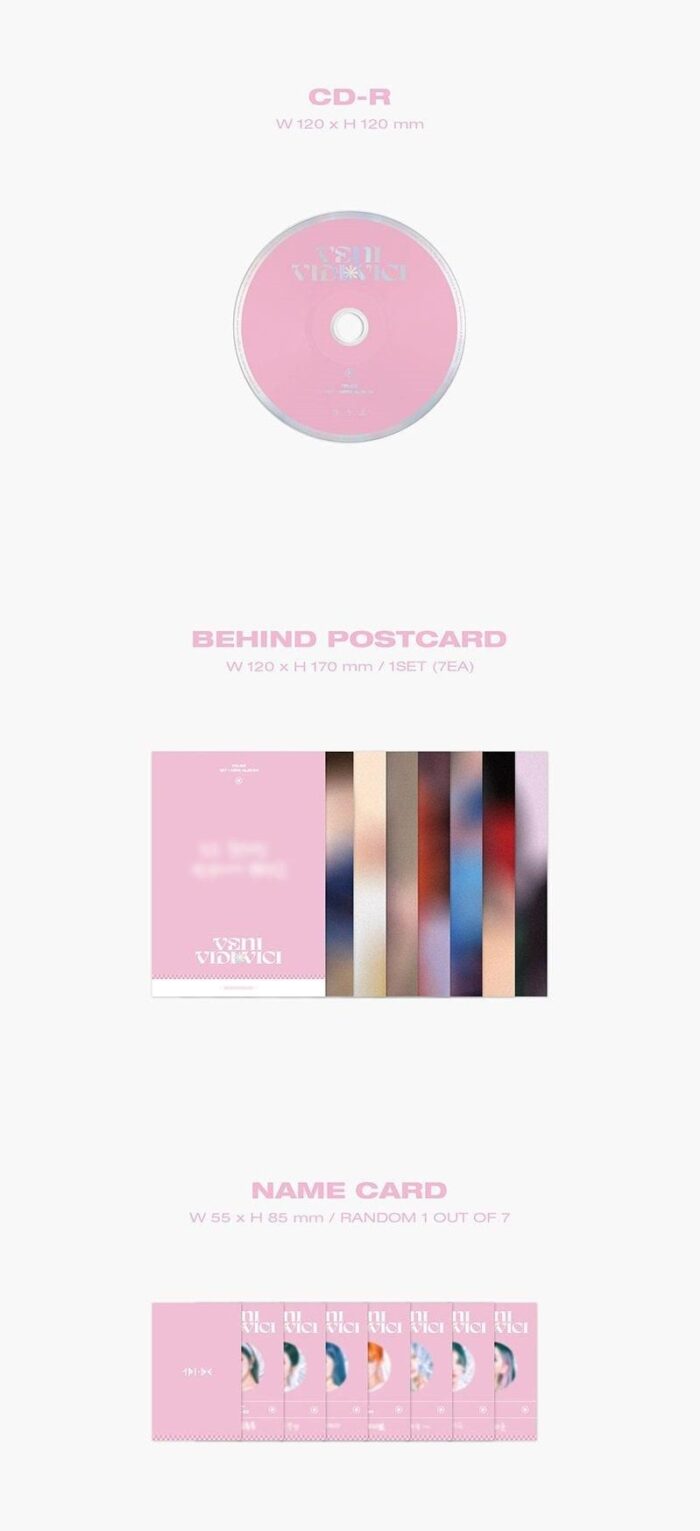 TRI.BE - 1st Mini Album: VENI VIDI VICI - EmpressKorea