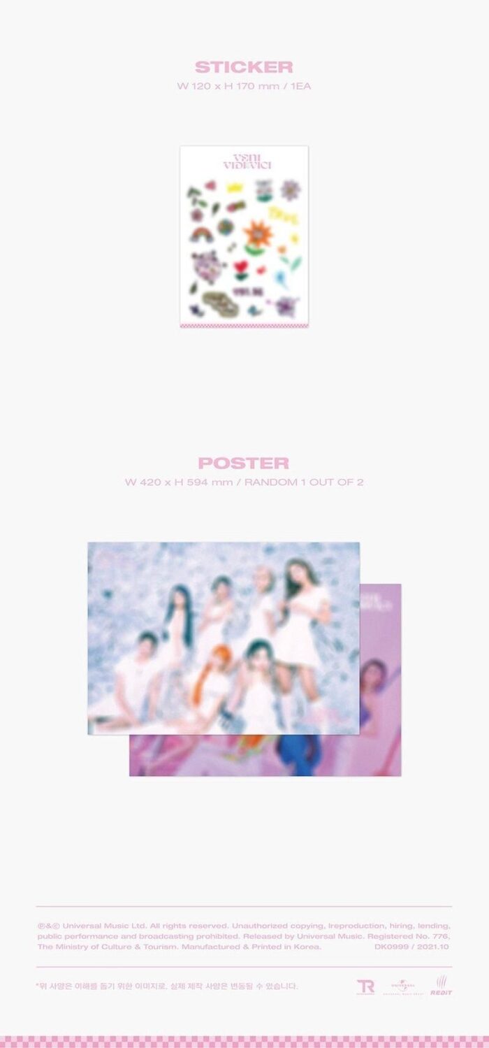 TRI.BE - 1st Mini Album: VENI VIDI VICI - EmpressKorea