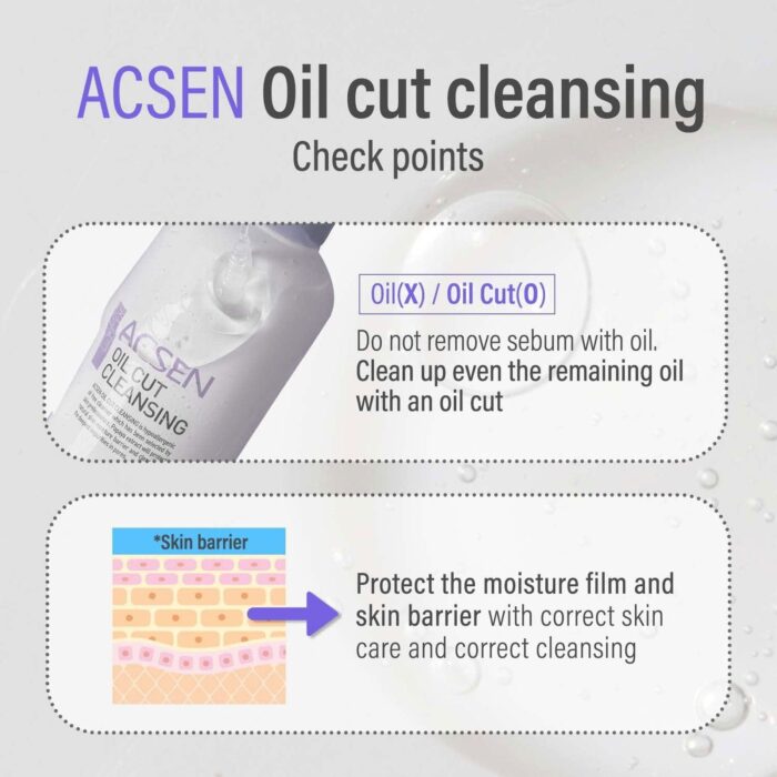 TROIAREUKE ACSEN Oil Cut Cleansing 120ml - EmpressKorea