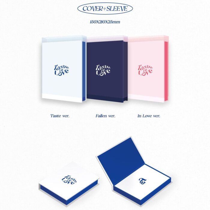 TWICE - 10th Mini Album: TASTE OF LOVE - EmpressKorea