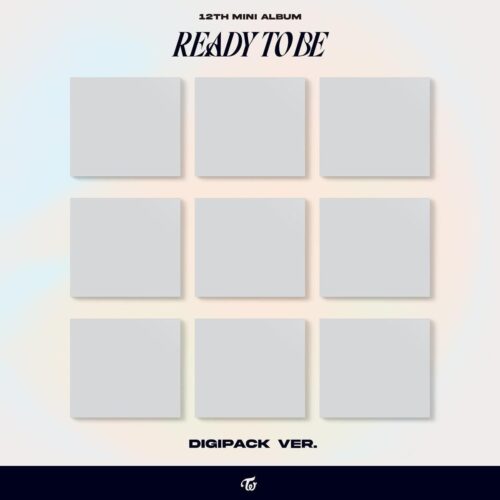 TWICE - 12th Mini Album: READY TO BE (Digipack Ver.) - EmpressKorea