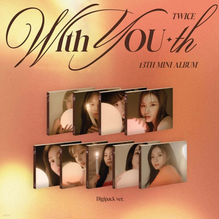 TWICE - Mini Album Vol. 13 : With YOU-th [Digipack ver.] - EmpressKorea