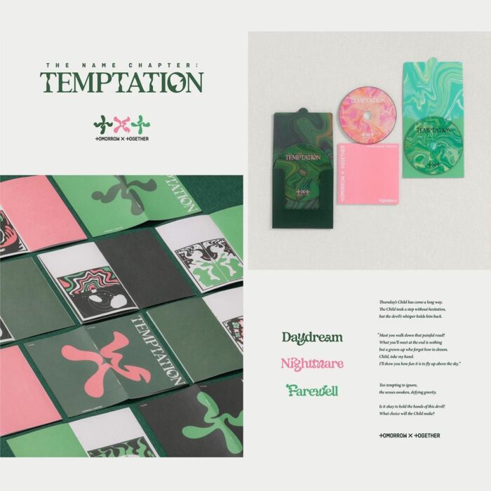 TXT - 5th Mini Album: TEMPTATION - EmpressKorea