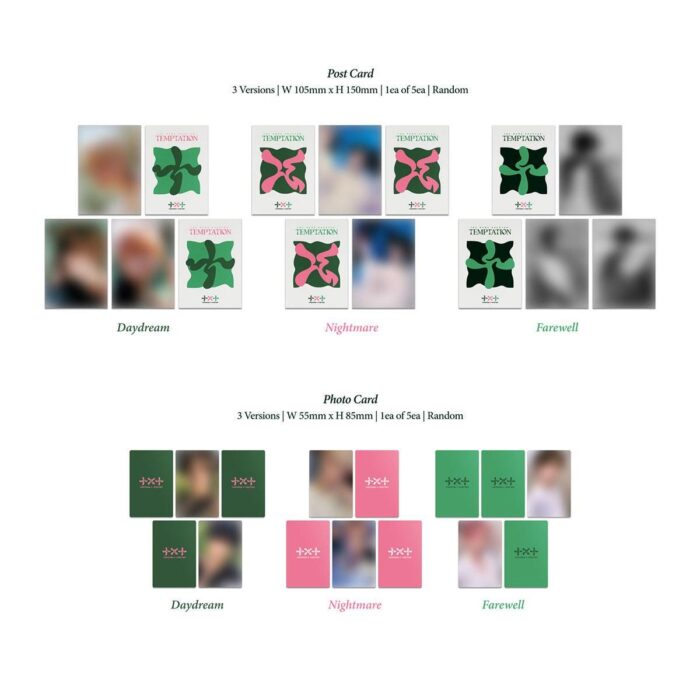 TXT - 5th Mini Album: TEMPTATION - EmpressKorea