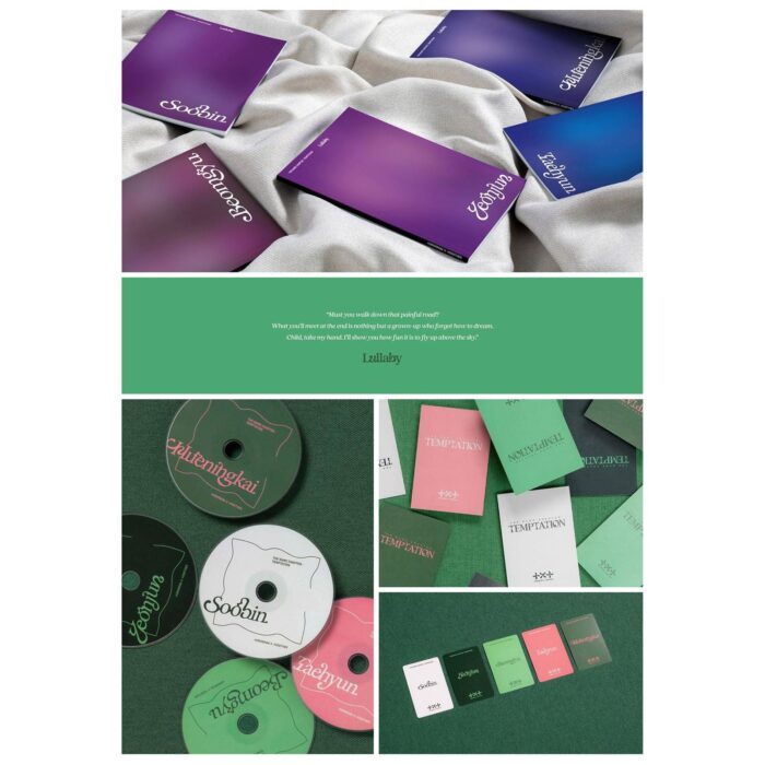 TXT - 5th Mini Album: TEMPTATION (Lullaby Ver.) - EmpressKorea
