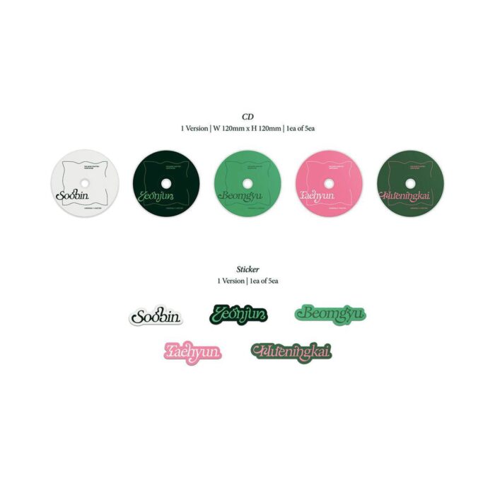 TXT - 5th Mini Album: TEMPTATION (Lullaby Ver.) - EmpressKorea