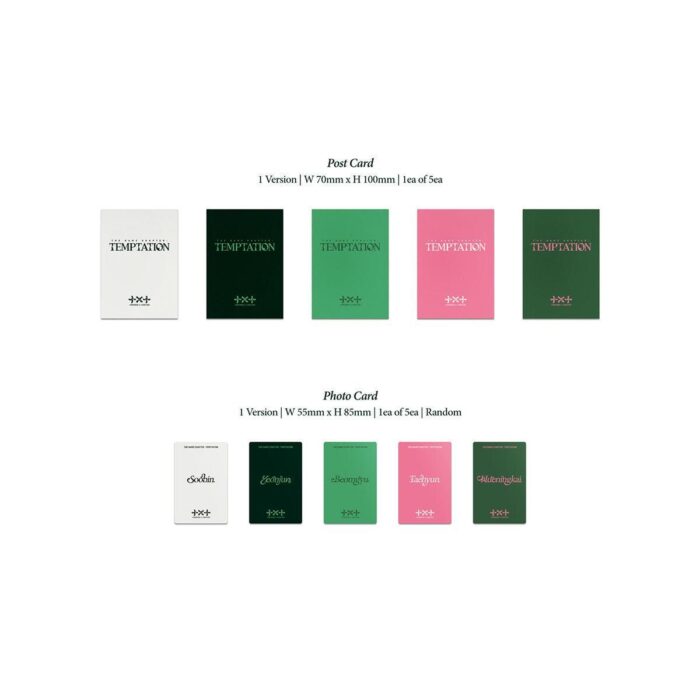 TXT - 5th Mini Album: TEMPTATION (Lullaby Ver.) - EmpressKorea