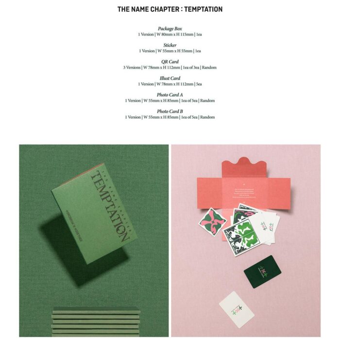 TXT - 5th Mini Album: TEMPTATION (Weverse Albums Ver.) - EmpressKorea