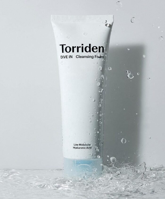 Torriden DIVE-IN Low Molecular Hyaluronic Acid Cleansing Foam 150ml - EmpressKorea