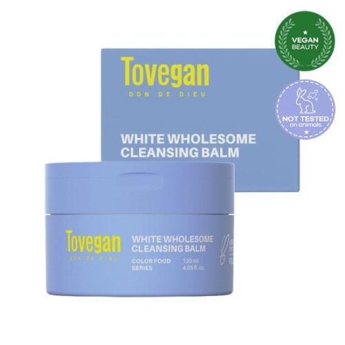Tovegan White Wholesome Cleansing Balm 120ml - EmpressKorea