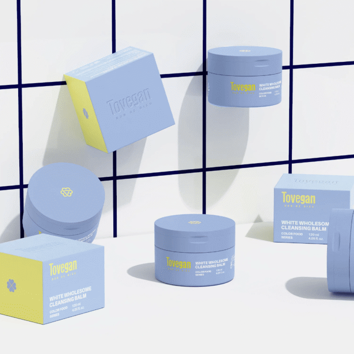 Tovegan White Wholesome Cleansing Balm 120ml - EmpressKorea