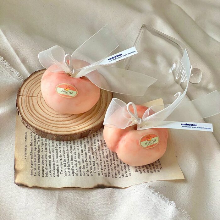 UNBUTTER Peach Candle - EmpressKorea