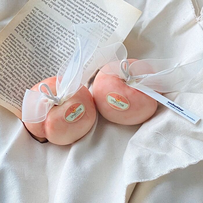 UNBUTTER Peach Candle - EmpressKorea