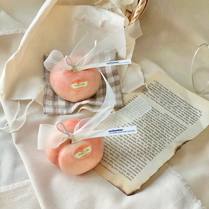 UNBUTTER Peach Candle - EmpressKorea