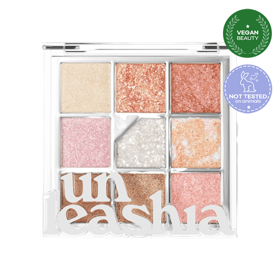 UNLEASHIA Glitterpedia Eye Palette (7 Colors) - EmpressKorea