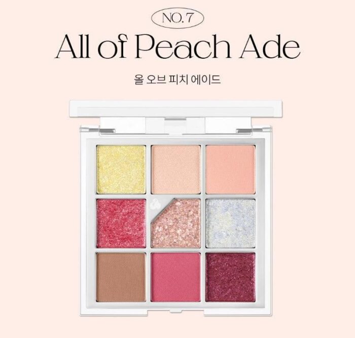 UNLEASHIA Glitterpedia Eye Palette (7 Colors) - EmpressKorea