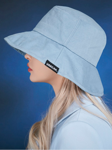VARZAR Bungeoji Hat Wide Brim Washing Bucket Hat (5 colors) - EmpressKorea