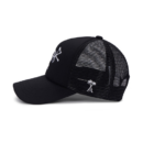 VARZAR Mesh Cap Palm Tree Logo Mesh Cap Black - EmpressKorea