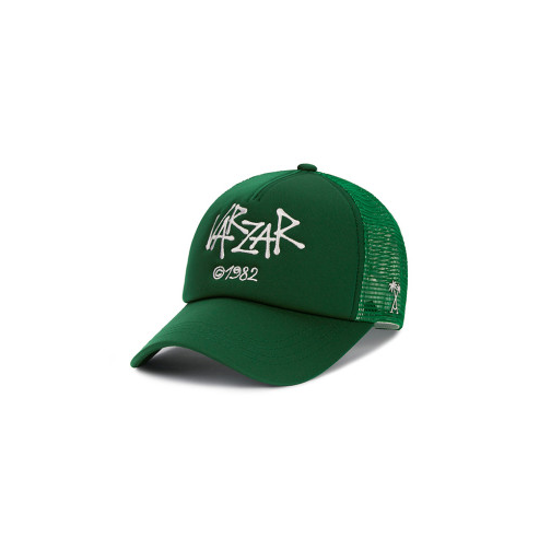 VARZAR Mesh Cap Palm Tree Logo Mesh Cap Black - EmpressKorea