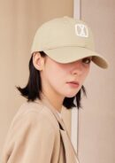 VARZAR VA 3D Square Ball Cap Beige - EmpressKorea
