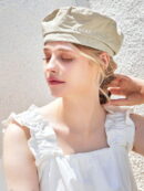 VARZAR logo string beret - EmpressKorea