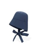 VARZAR studded logo strap bonnet hat - EmpressKorea