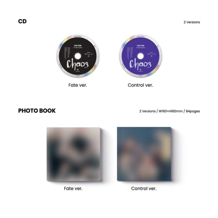 VICTON - 7th Mini Album: Chaos - EmpressKorea