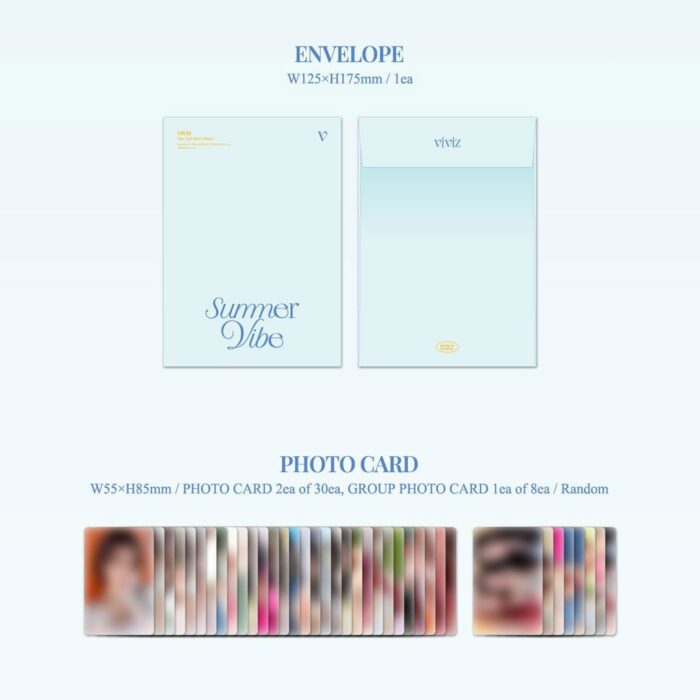 VIVIZ - 2nd Mini Album: Summer Vibe (Photobook Ver.) - EmpressKorea