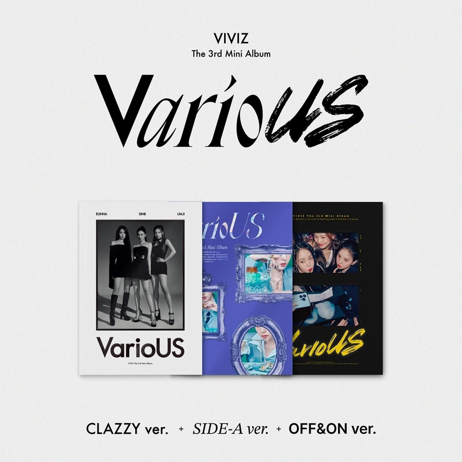 VIVIZ - 3rd Mini Album: VarioUS (Photobook Ver.) - EmpressKorea