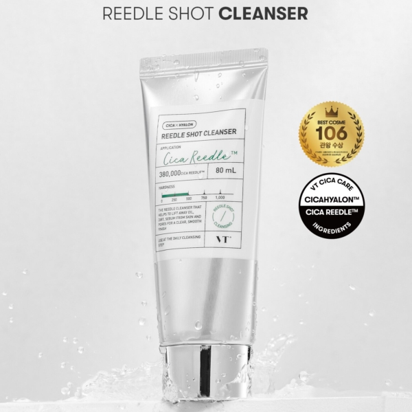 VT Cosmetics Reedle Shot Cleanser 80ml - EmpressKorea