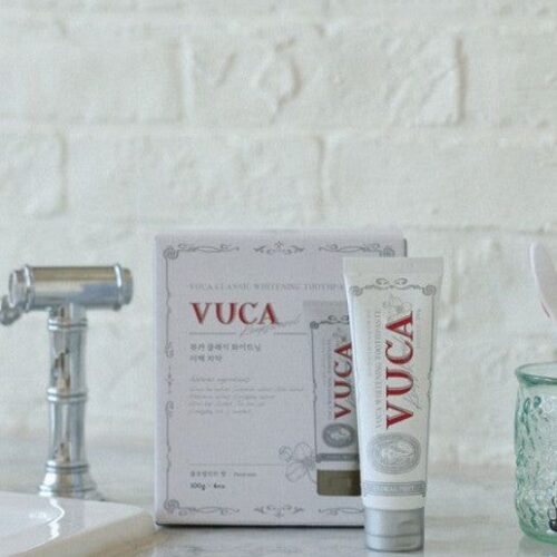 VUCA Classic Vivid Whitening Toothpaste Floral Mint Flavor 100g*4 - EmpressKorea