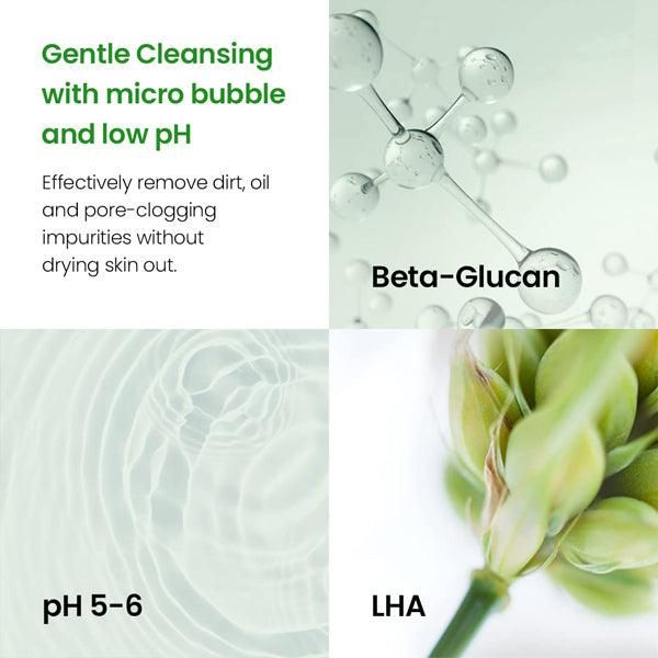 Veganifect Clean And Glow Green Barley Gel Cleanser 205ml - EmpressKorea