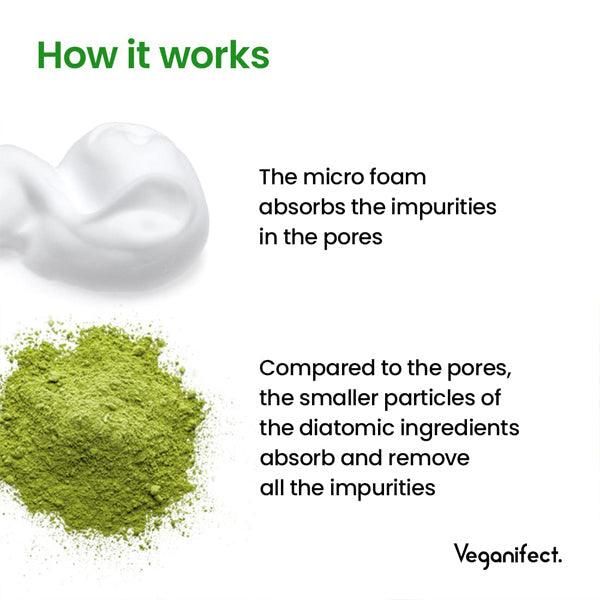 Veganifect Clean And Glow Green Barley Gel Cleanser 205ml - EmpressKorea