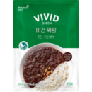 Vivid Green Vegan Jjajang 180g, 2pcs - EmpressKorea