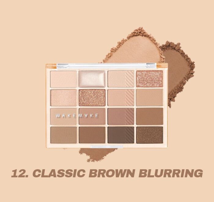 WAKEMAKE Soft Blurring Eye Palette 14g - EmpressKorea