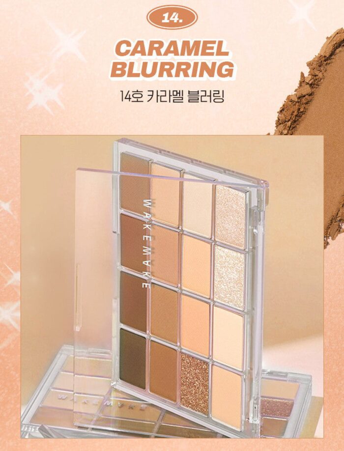 WAKEMAKE Soft Blurring Eye Palette 14g - EmpressKorea